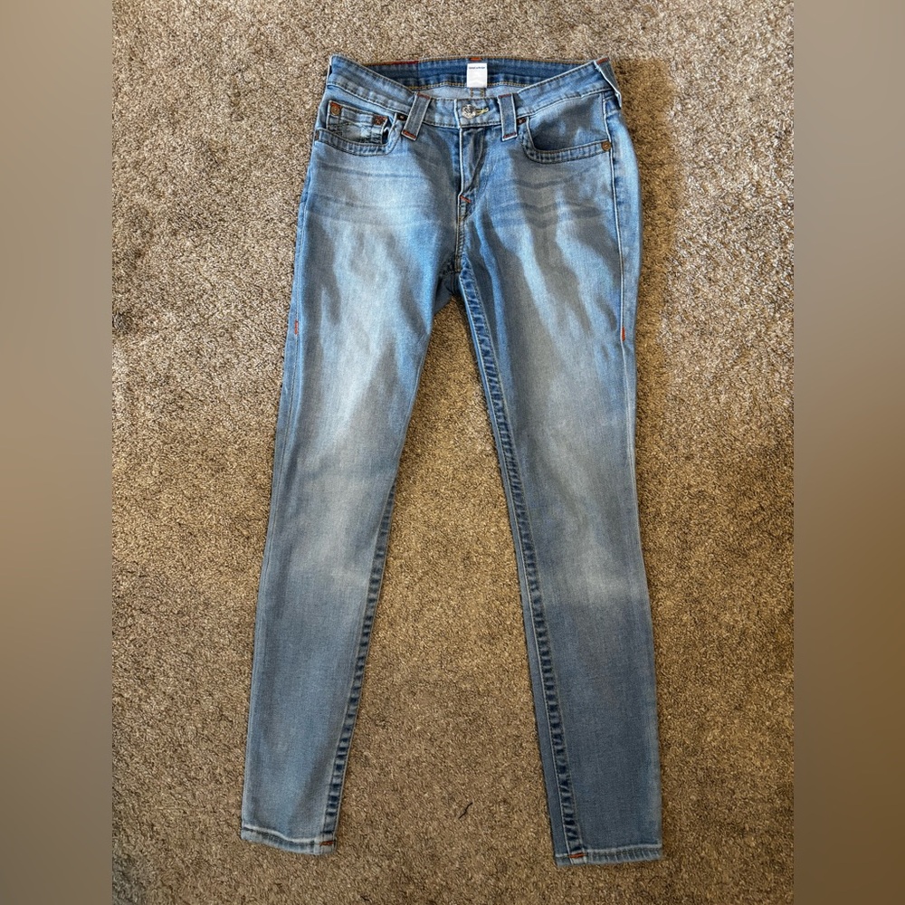 True Religion Denim Blue Skinny Jeans